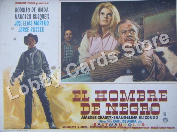 AMEDEE CHABOT/EL HOMBRE DE NEGRO